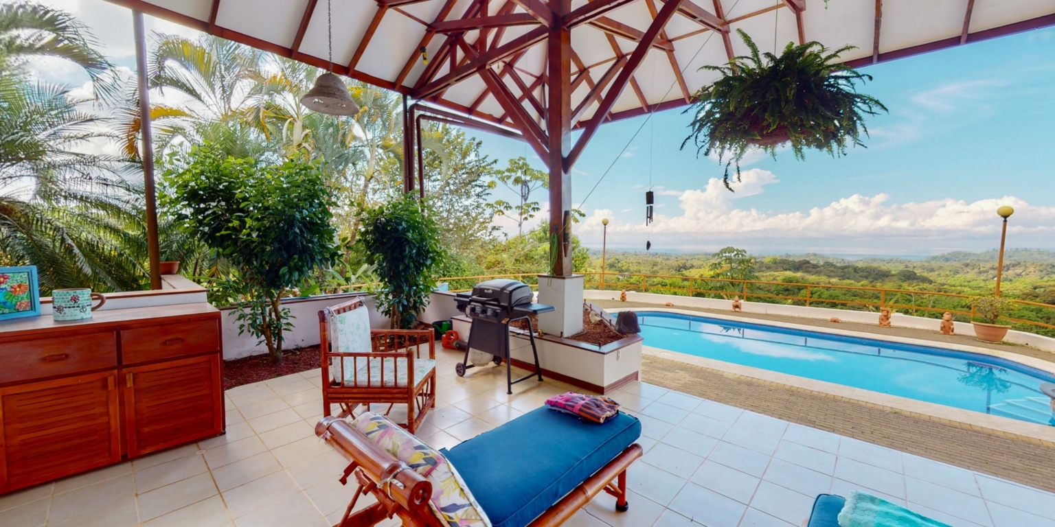 Expansive Oceanview from this 4-Bedroom Home with Big Pool In Ojochal Costa Rica Expansive Oceanview from this 4-Bedroom Home with Big Pool In Ojochal Costa Rica