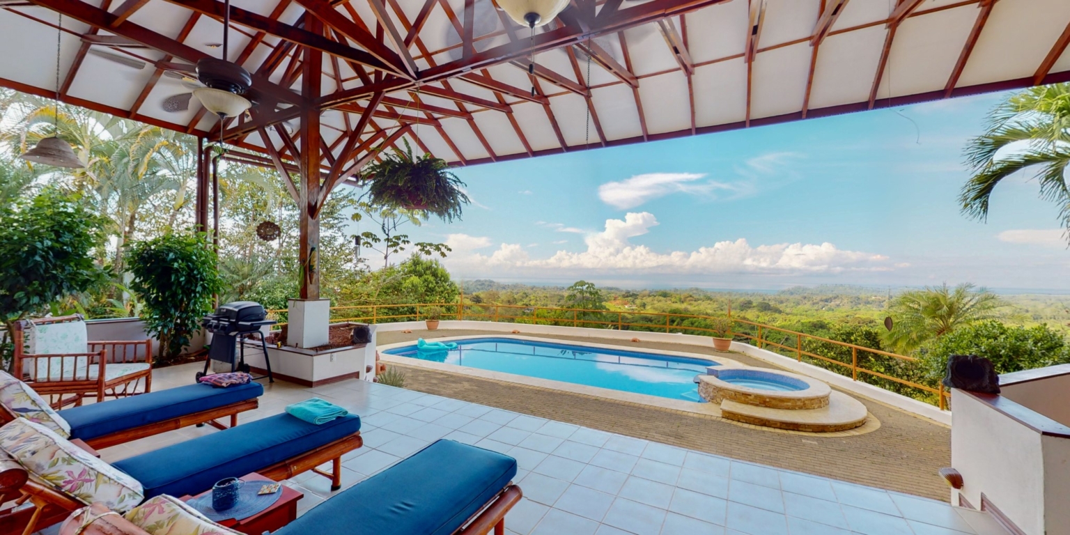 Expansive Oceanview from this 4-Bedroom Home with Big Pool In Ojochal Costa Rica Expansive Oceanview from this 4-Bedroom Home with Big Pool In Ojochal Costa Rica
