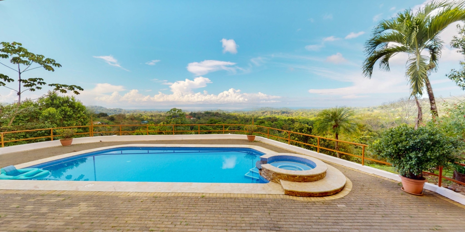 Expansive Oceanview from this 4-Bedroom Home with Big Pool In Ojochal Costa Rica Expansive Oceanview from this 4-Bedroom Home with Big Pool In Ojochal Costa Rica