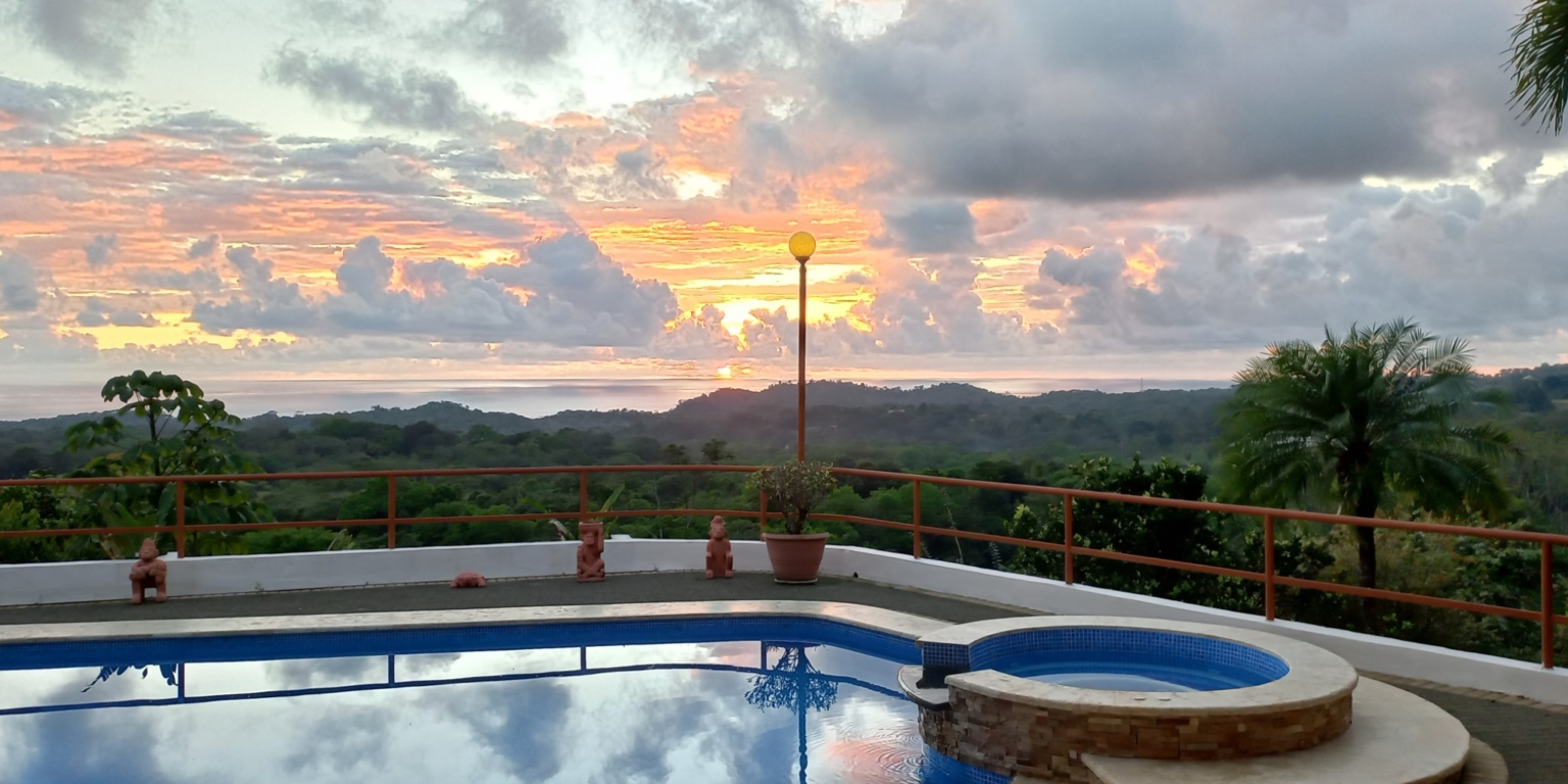 Expansive Oceanview from this 4-Bedroom Home with Big Pool In Ojochal Costa Rica Expansive Oceanview from this 4-Bedroom Home with Big Pool In Ojochal Costa Rica