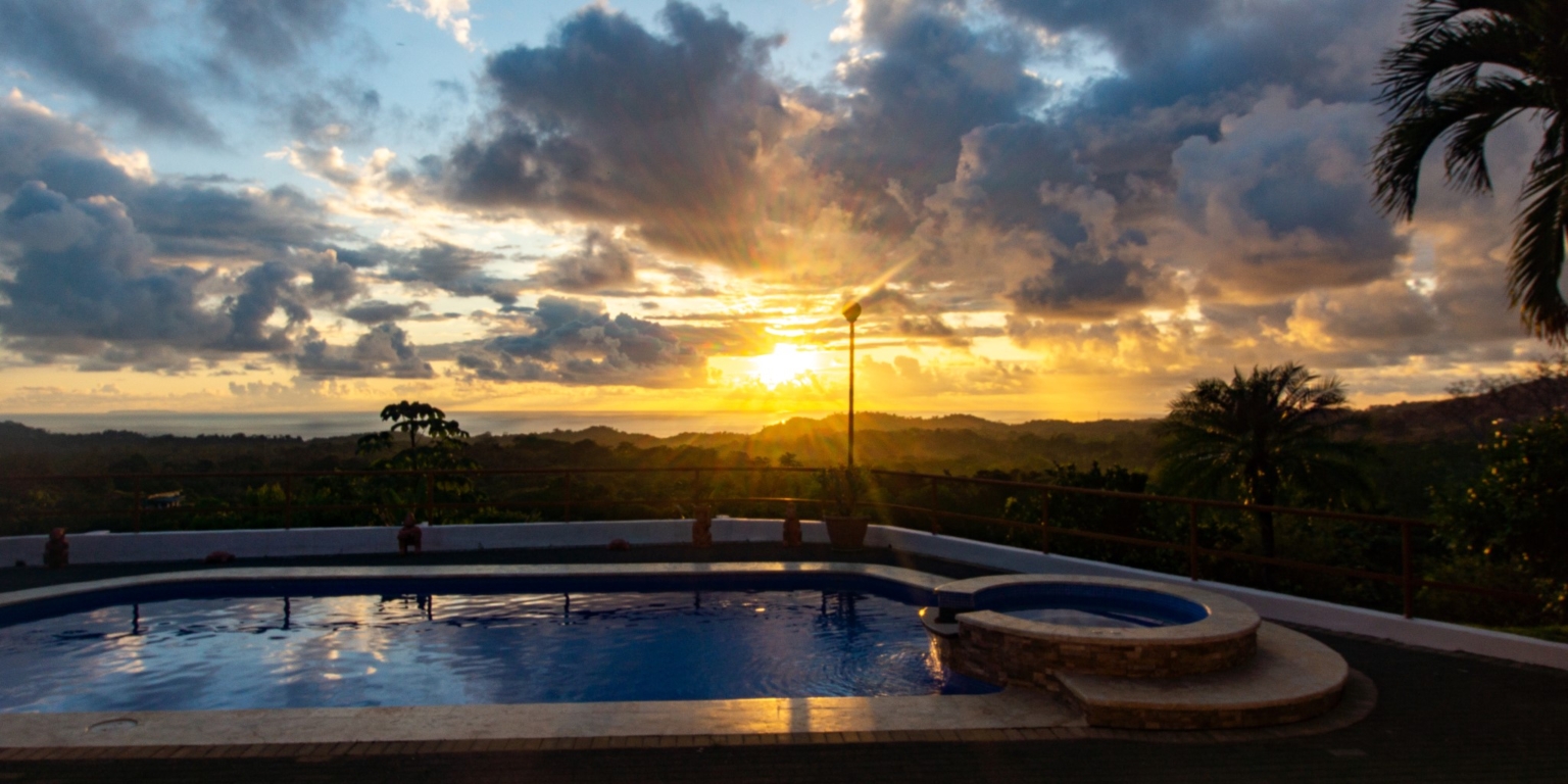 Expansive Oceanview from this 4-Bedroom Home with Big Pool In Ojochal Costa Rica Expansive Oceanview from this 4-Bedroom Home with Big Pool In Ojochal Costa Rica