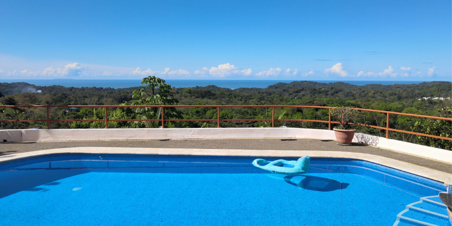 Expansive Oceanview from this 4-Bedroom Home with Big Pool In Ojochal Costa Rica Expansive Oceanview from this 4-Bedroom Home with Big Pool In Ojochal Costa Rica