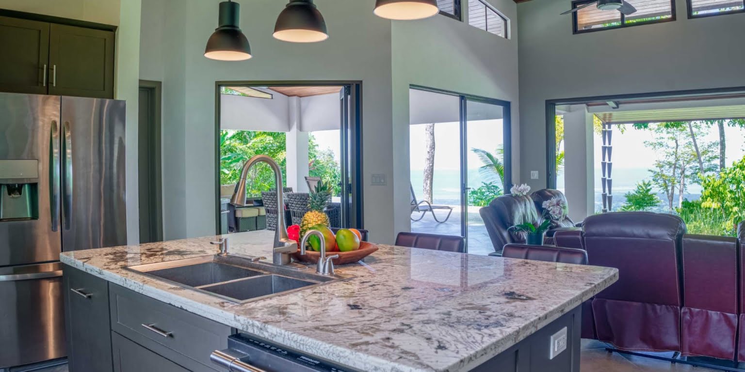 Casa Bonita_web_10 Amazing Luxury 3-Bedroom Home Plus Guest Quarters & Infinity Pool Overlooking Whale’s Tail in Uvita Costa Rica
