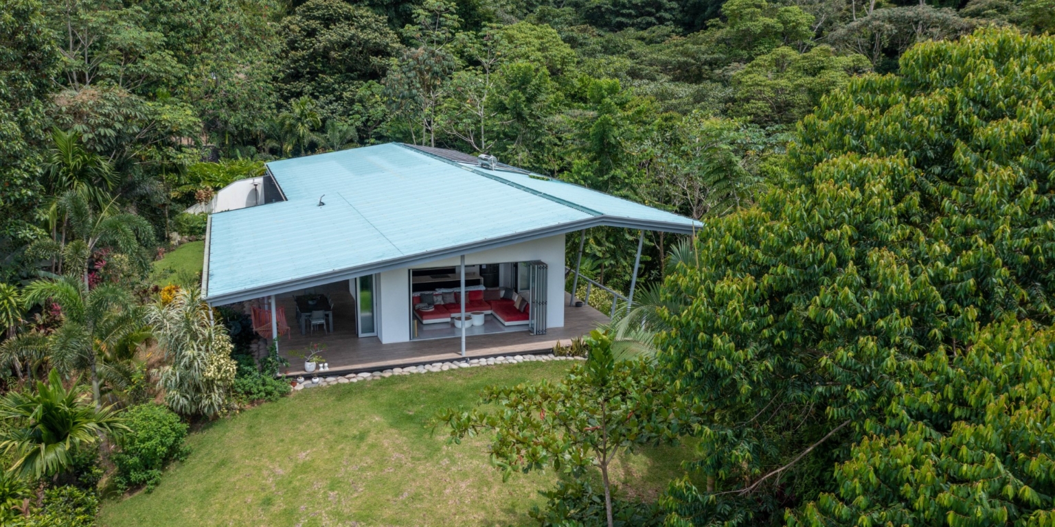MYdesign_maison_52 Beautiful 3-Bedroom Jungle & Sunset View Home with Pool & River Access in Ojochal Costa Rica