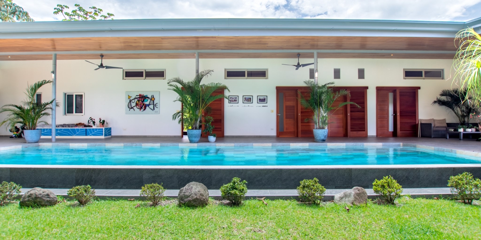 MYdesign_maison_38 Beautiful 3-Bedroom Jungle & Sunset View Home with Pool & River Access in Ojochal Costa Rica
