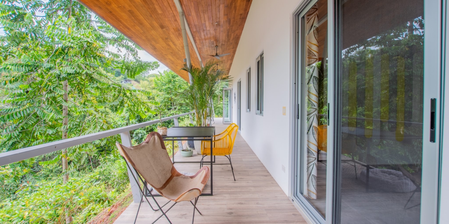 MYdesign_maison_35 Beautiful 3-Bedroom Jungle & Sunset View Home with Pool & River Access in Ojochal Costa Rica