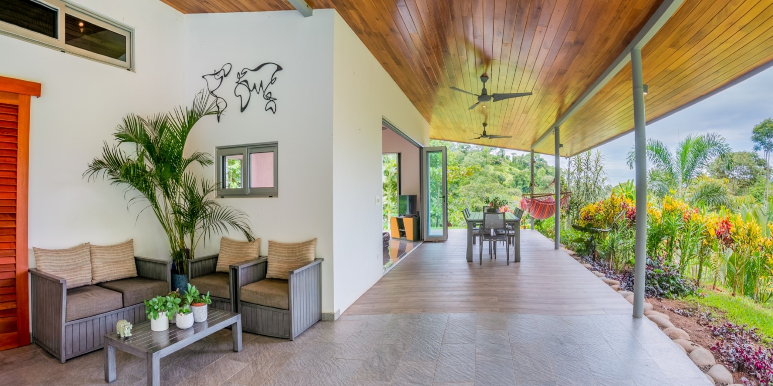 MYdesign_maison_11 Beautiful 3-Bedroom Jungle & Sunset View Home with Pool & River Access in Ojochal Costa Rica