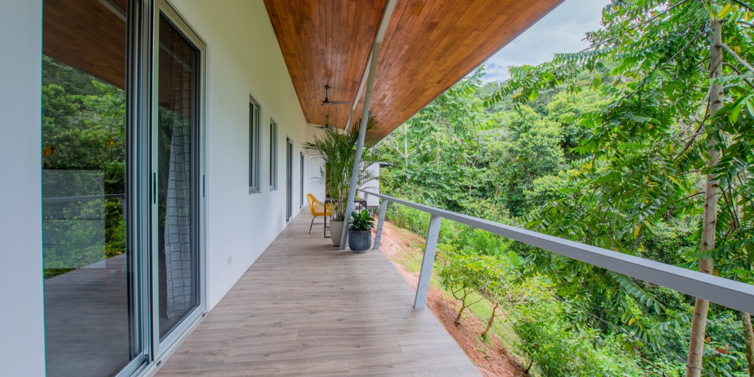MYdesign_maison_36 Beautiful 3-Bedroom Jungle & Sunset View Home with Pool & River Access in Ojochal Costa Rica