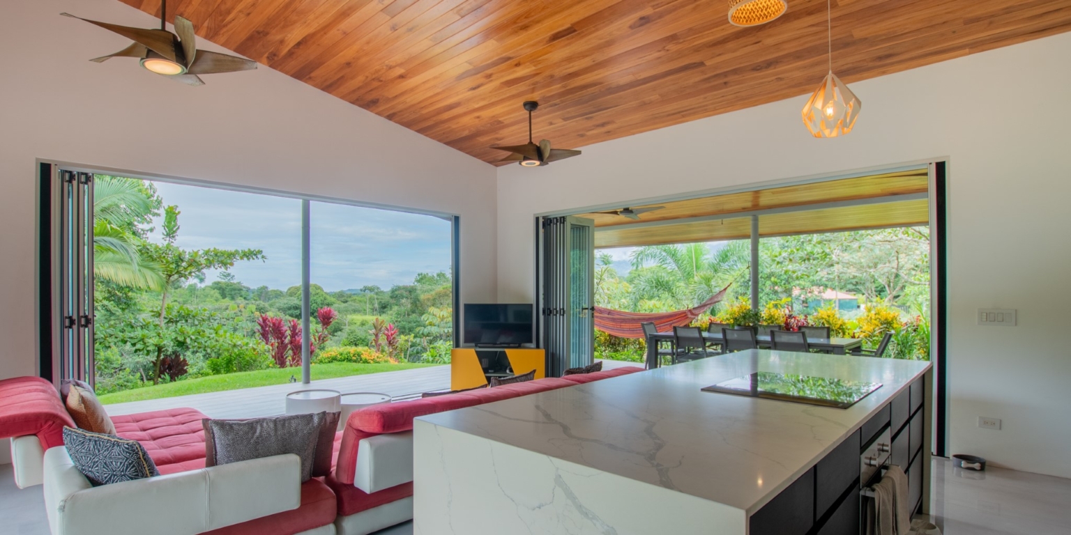 MYdesign_maison_3 Beautiful 3-Bedroom Jungle & Sunset View Home with Pool & River Access in Ojochal Costa Rica