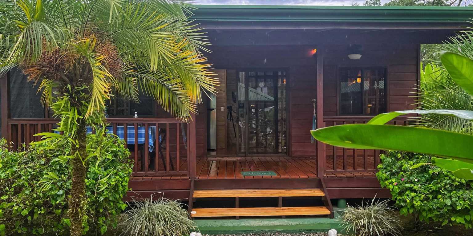 03 AA Large Cabin 13 Small Cabin Business Hotel with Walk to Beach & Town Location in Uvita Costa Rica