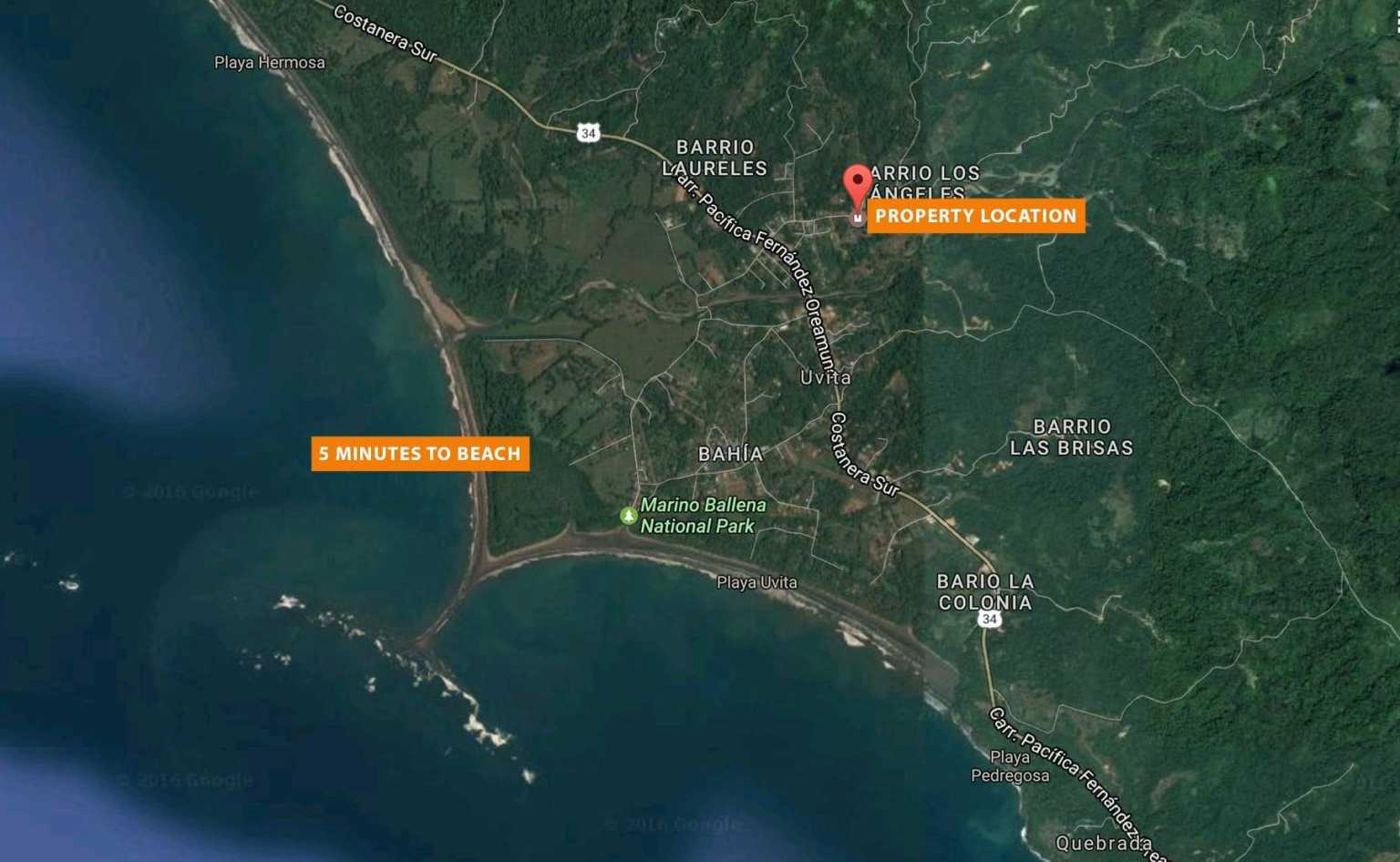25-min-beach-uvita Small Cabin Business Hotel with Walk to Beach & Town Location in Uvita Costa Rica