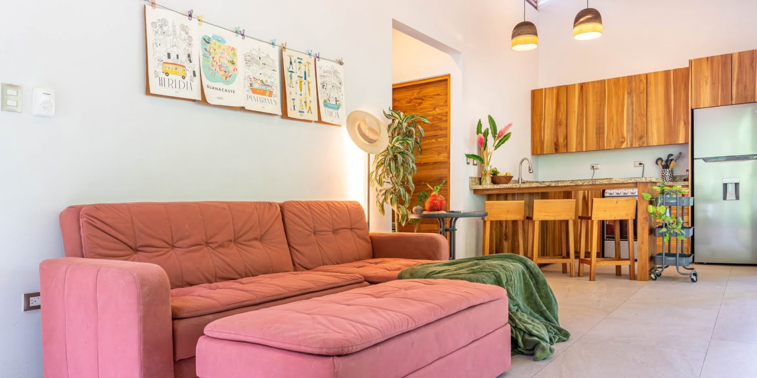 Modern 2-Bedroom Home with Beautiful Waterfall & River in Ojochal Costa Rica