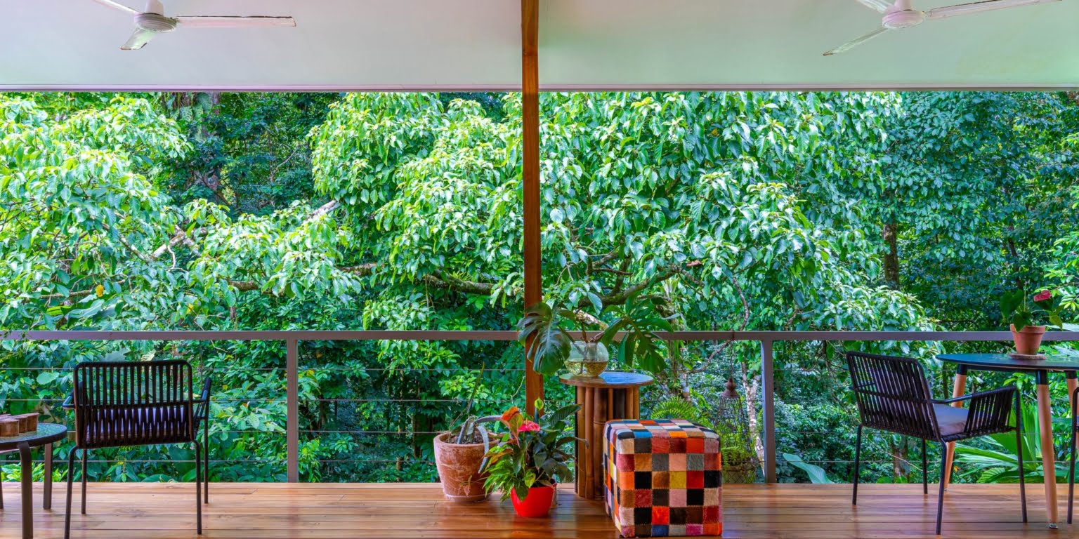 Modern 2-Bedroom Home with Beautiful Waterfall & River in Ojochal Costa Rica