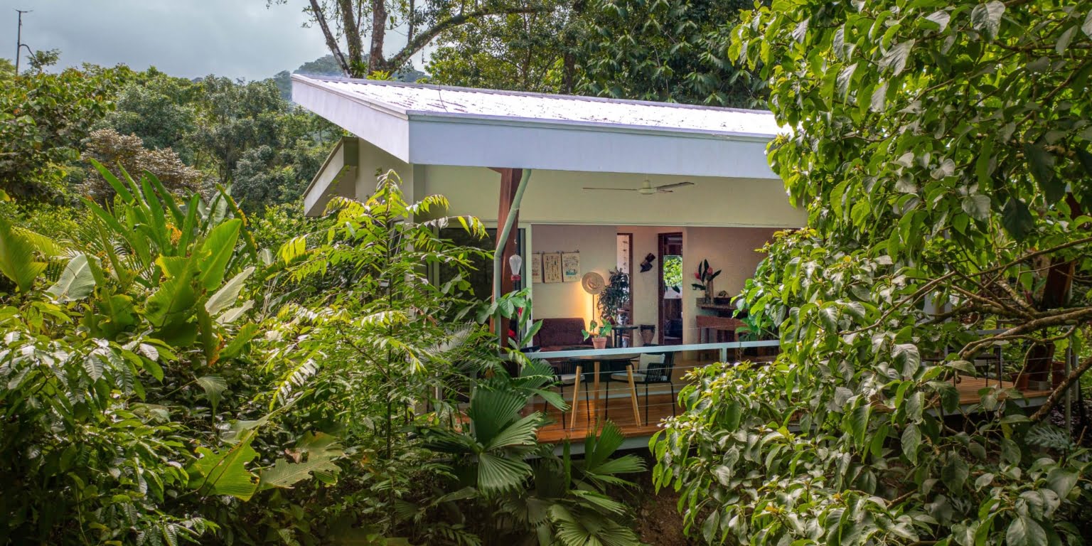 Modern 2-Bedroom Home with Beautiful Waterfall & River in Ojochal Costa Rica