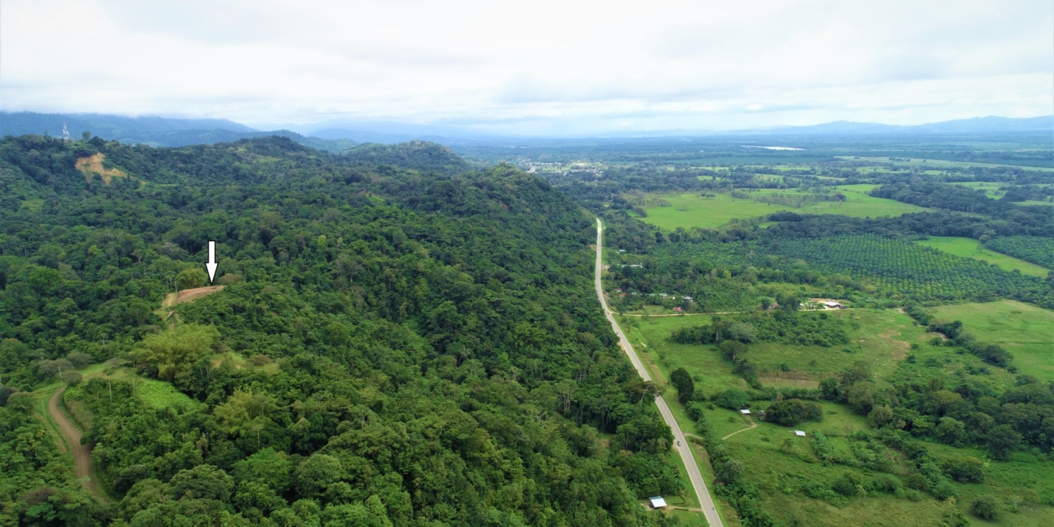 Expansive 9+ Acre Land with 360 Panoramic Views & Highway Frontage Perfect for Resort or Multiple Homes South of Ojochal Costa Rica