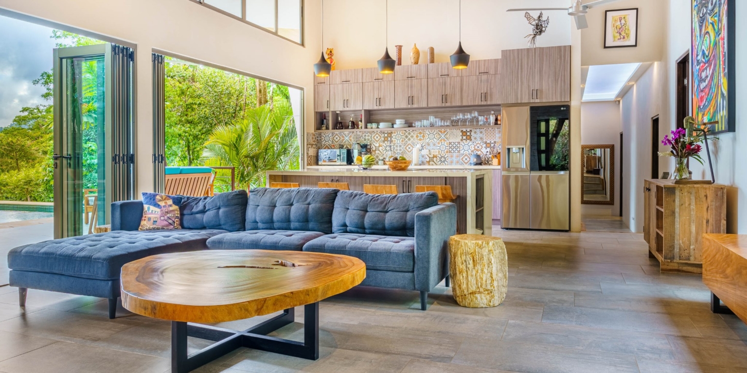 Luxury 4-Bedroom Home with Ocean View & Incredible Jungle Surroundings in Tropical Elegance above Uvita Costa Rica