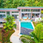 Luxury 4-Bedroom Home with Ocean View & Incredible Jungle Surroundings in Tropical Elegance above Uvita Costa Rica