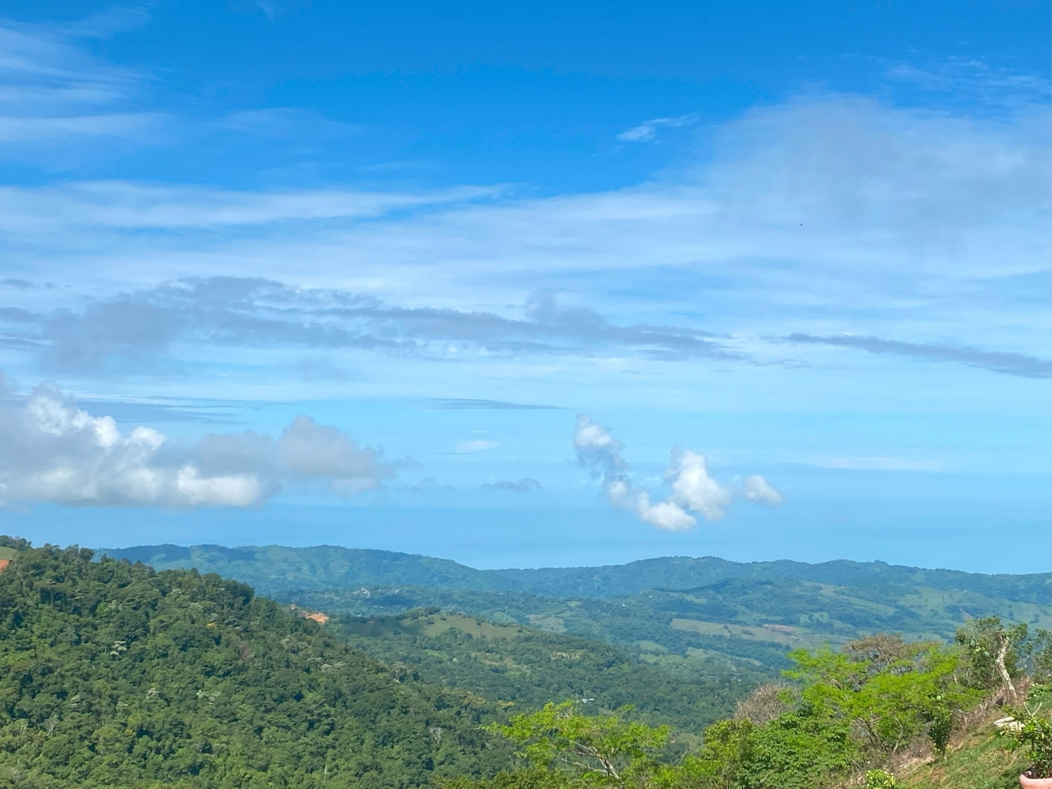Josue Navarro 22 Incredible Mountain & Ocean Views with Two Cabins, Many Fruit Trees & More Building Areas on Top of the Mountains in Tinamastes Costa Rica