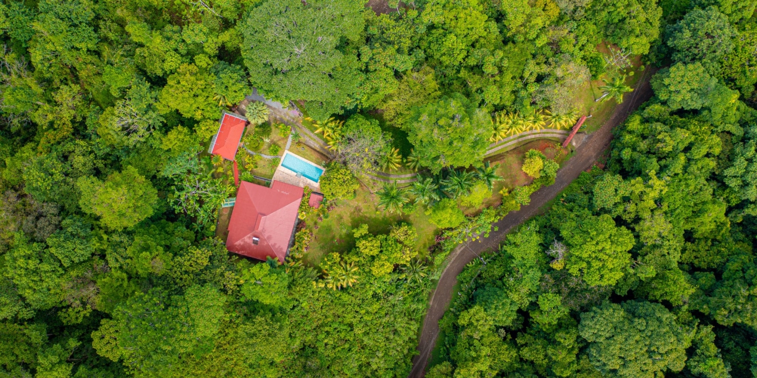 Beautiful 3-Bedroom Home with Cabin, River & Jungle on a 3 Acre Property in Tres Rios Costa Rica