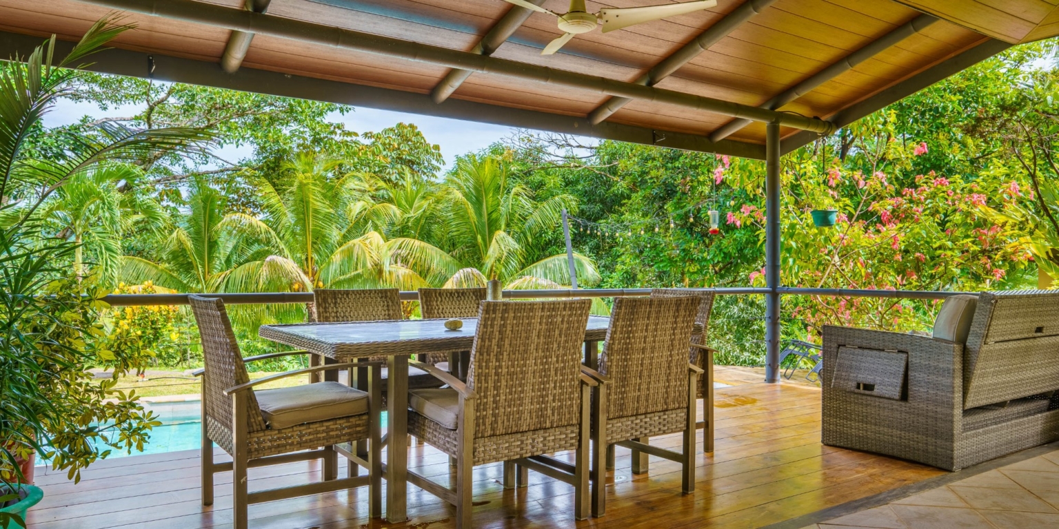 Beautiful 3-Bedroom Home with Cabin, River & Jungle on a 3 Acre Property in Tres Rios Costa Rica