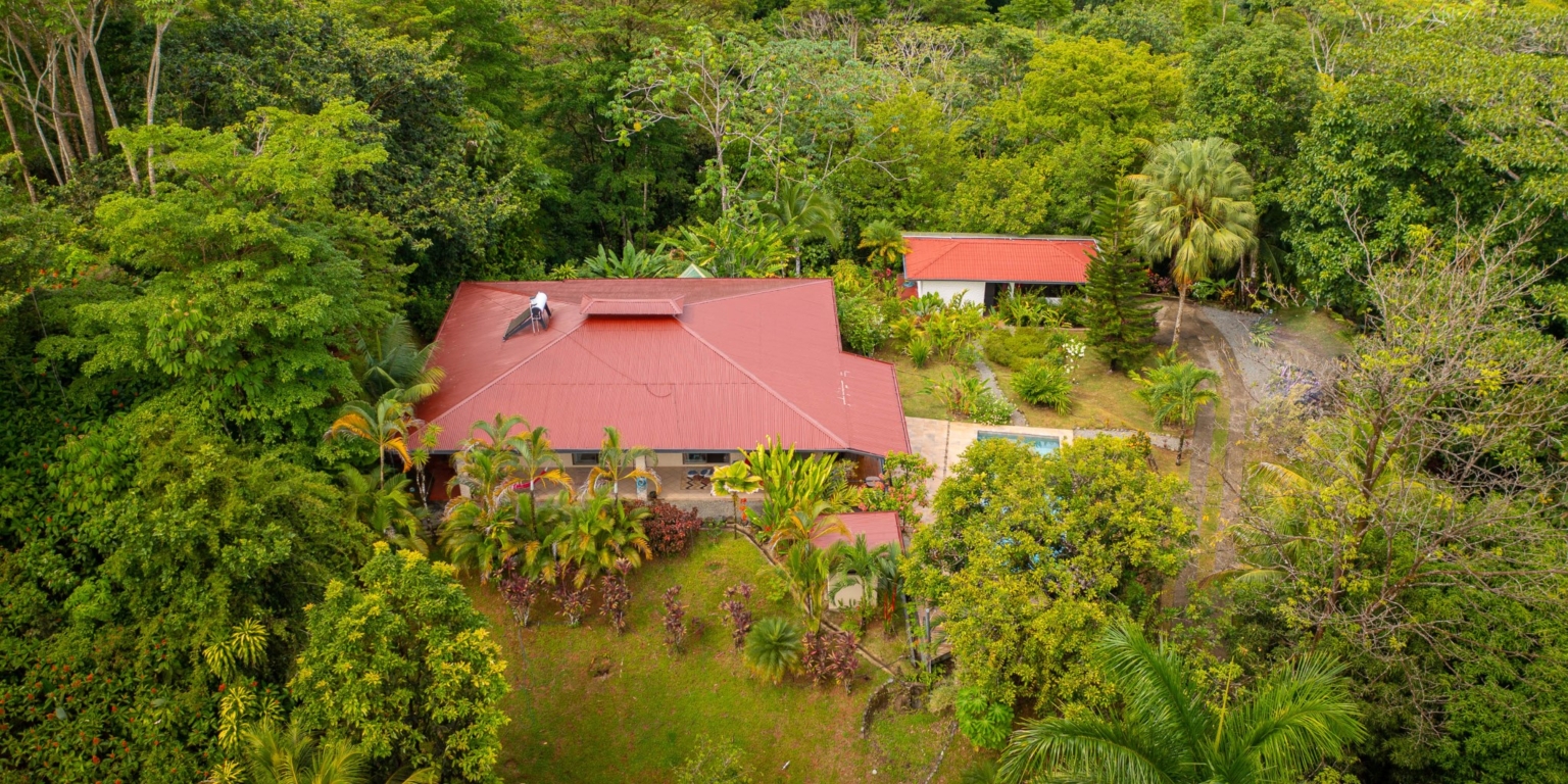 Beautiful 3-Bedroom Home with Cabin, River & Jungle on a 3 Acre Property in Tres Rios Costa Rica