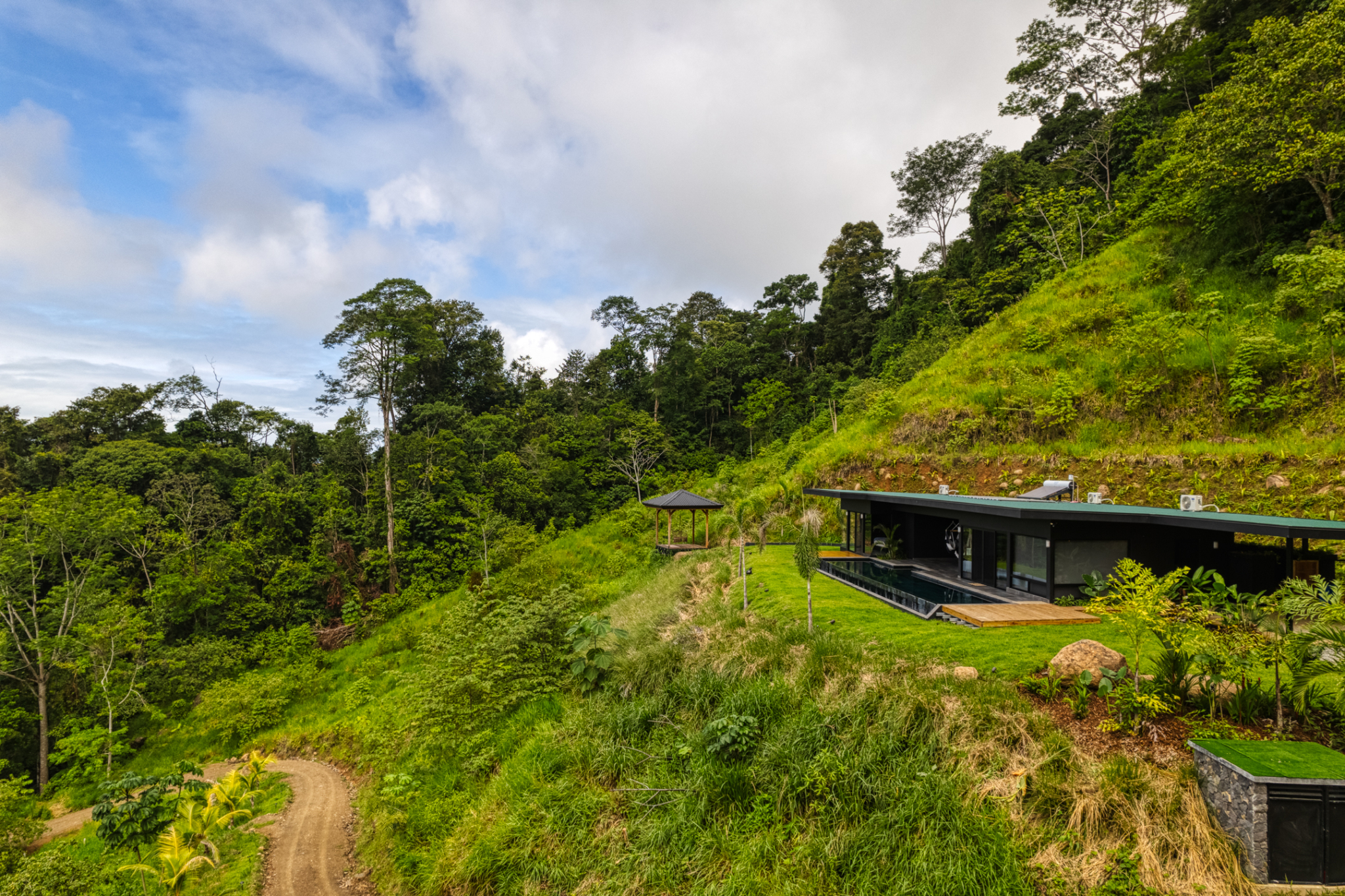 Home-9 Ocean View Estate with Guest House & Pool on 8+ acres in Portalon Costa Rica