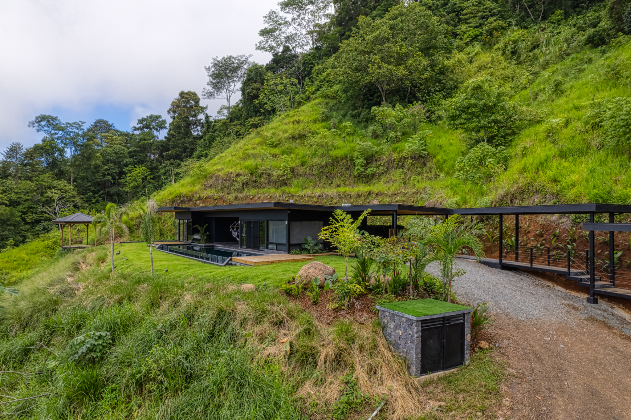 Home Ocean View Estate with Guest House & Pool on 8+ acres in Portalon Costa Rica