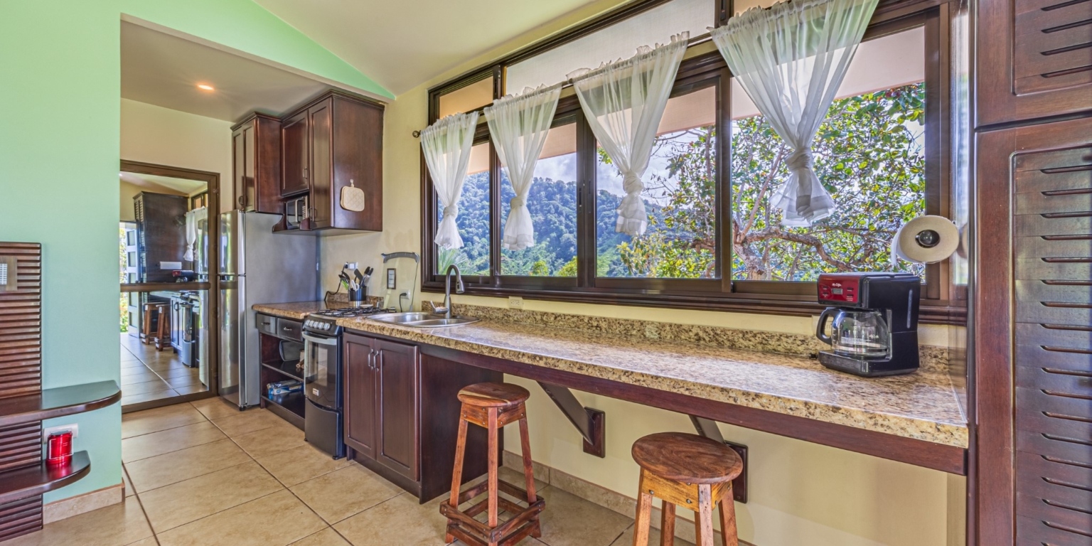 Invest in this Solid 4-Bedroom Home with Possible ROI from Renting out the Home & Guest Houses in Portalon near Dominical Costa Rica