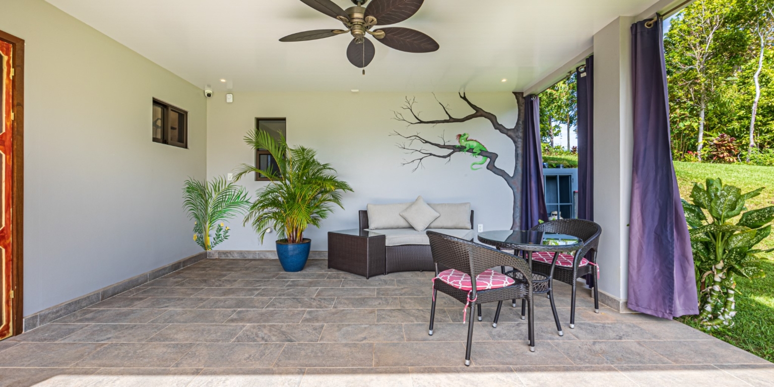 Invest in this Solid 4-Bedroom Home with Possible ROI from Renting out the Home & Guest Houses in Portalon near Dominical Costa Rica