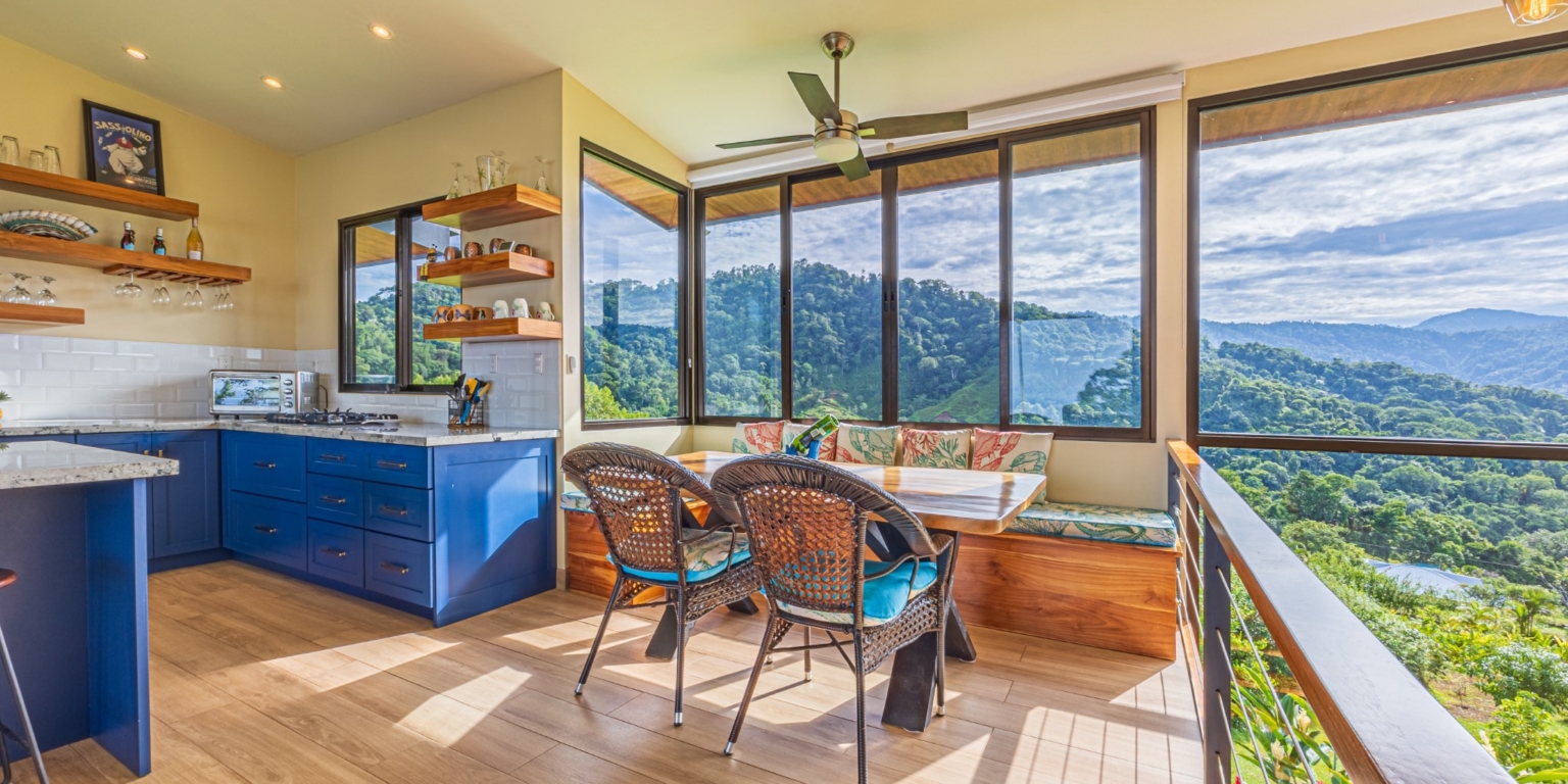 Invest in this Solid 4-Bedroom Home with Possible ROI from Renting out the Home & Guest Houses in Portalon near Dominical Costa Rica