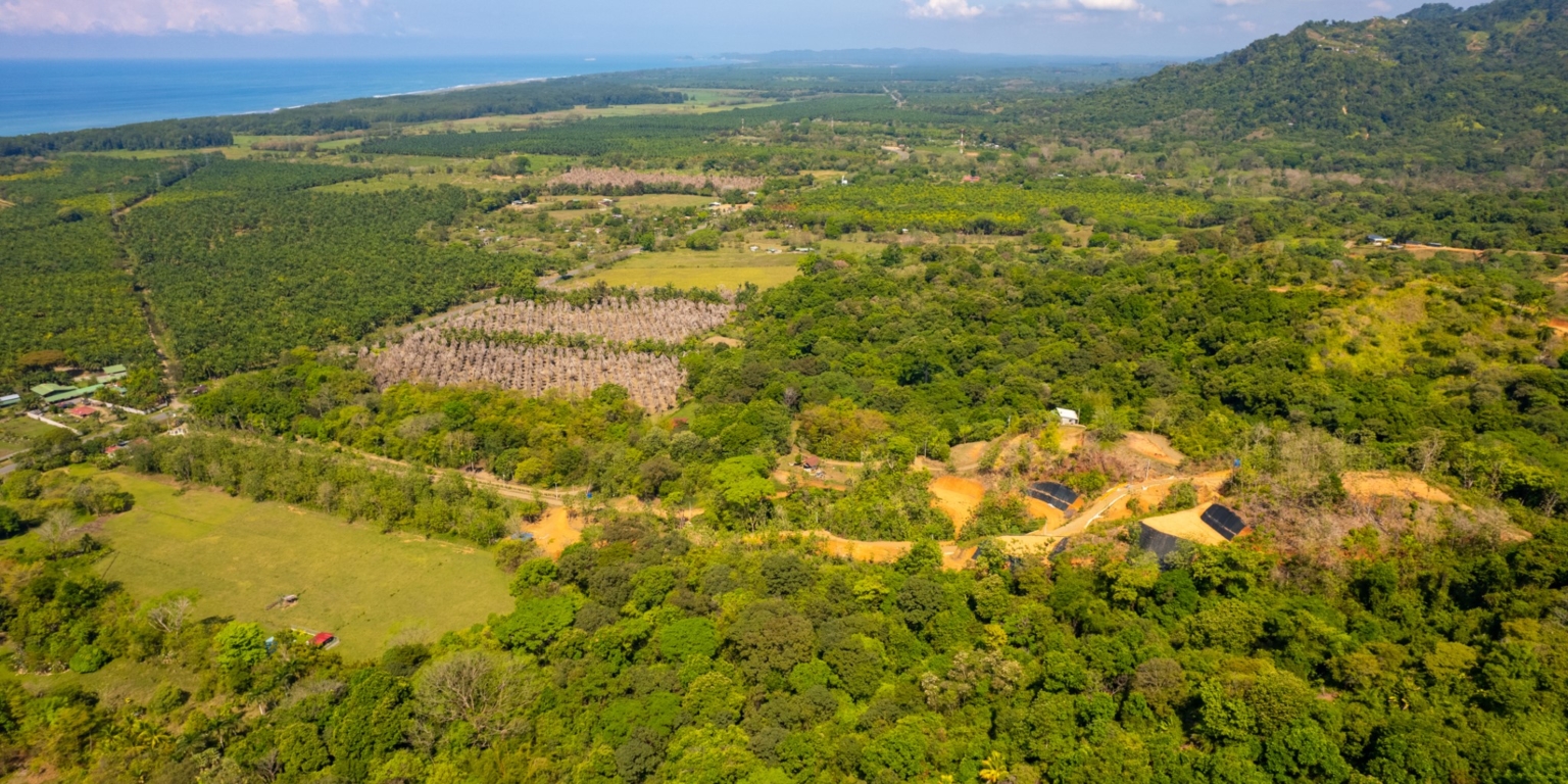 Ocean View Building Lots in the Hills above Matapalo Beach near Dominical Costa Rica