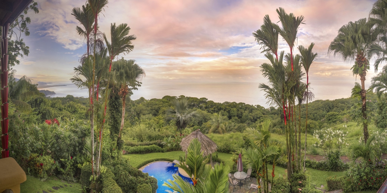 Tropical Resort-Style Ocean View Estate with Pool, 4-Bedroom Home & Guest House in Dominical Costa Rica Tropical Resort-Style Ocean View Estate with Pool, 4-Bedroom Home & Guest House in Dominical Costa Rica