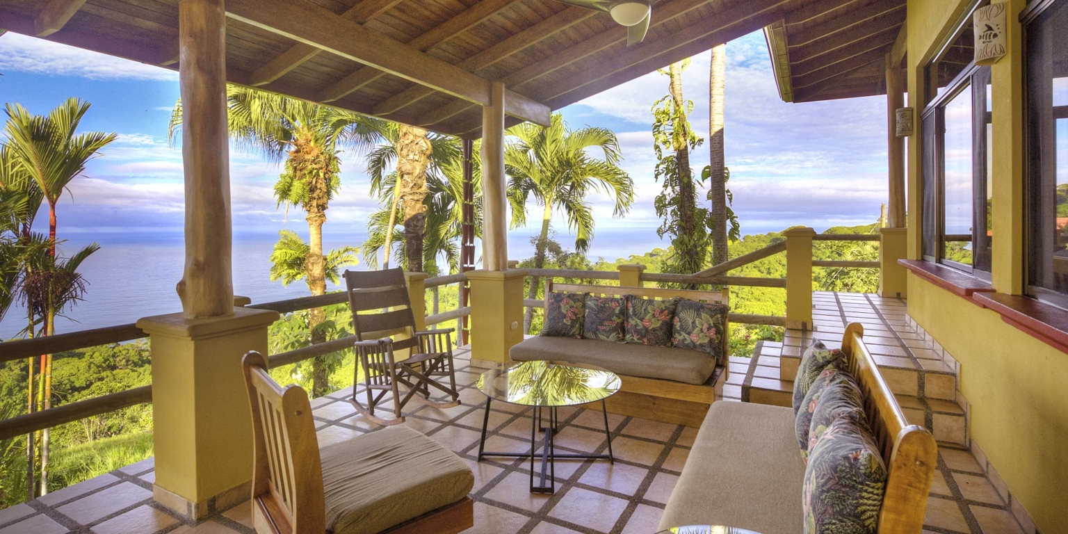 Tropical Resort-Style Ocean View Estate with Pool, 4-Bedroom Home & Guest House in Dominical Costa Rica Tropical Resort-Style Ocean View Estate with Pool, 4-Bedroom Home & Guest House in Dominical Costa Rica