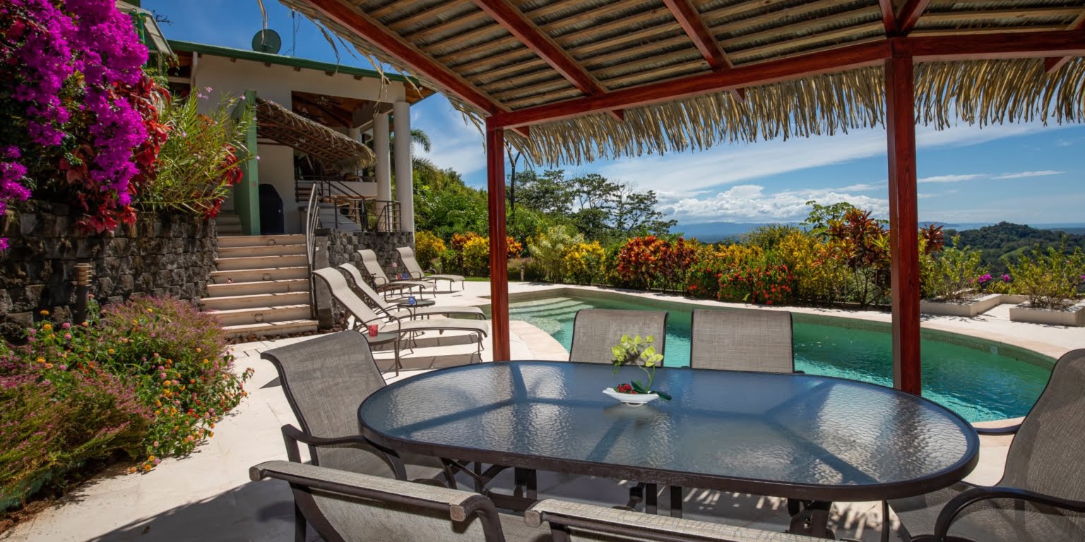 Relaxing & Elegant Beautiful 3-Bedroom Home with Mountain & Ocean Views in Chontales Costa Rica