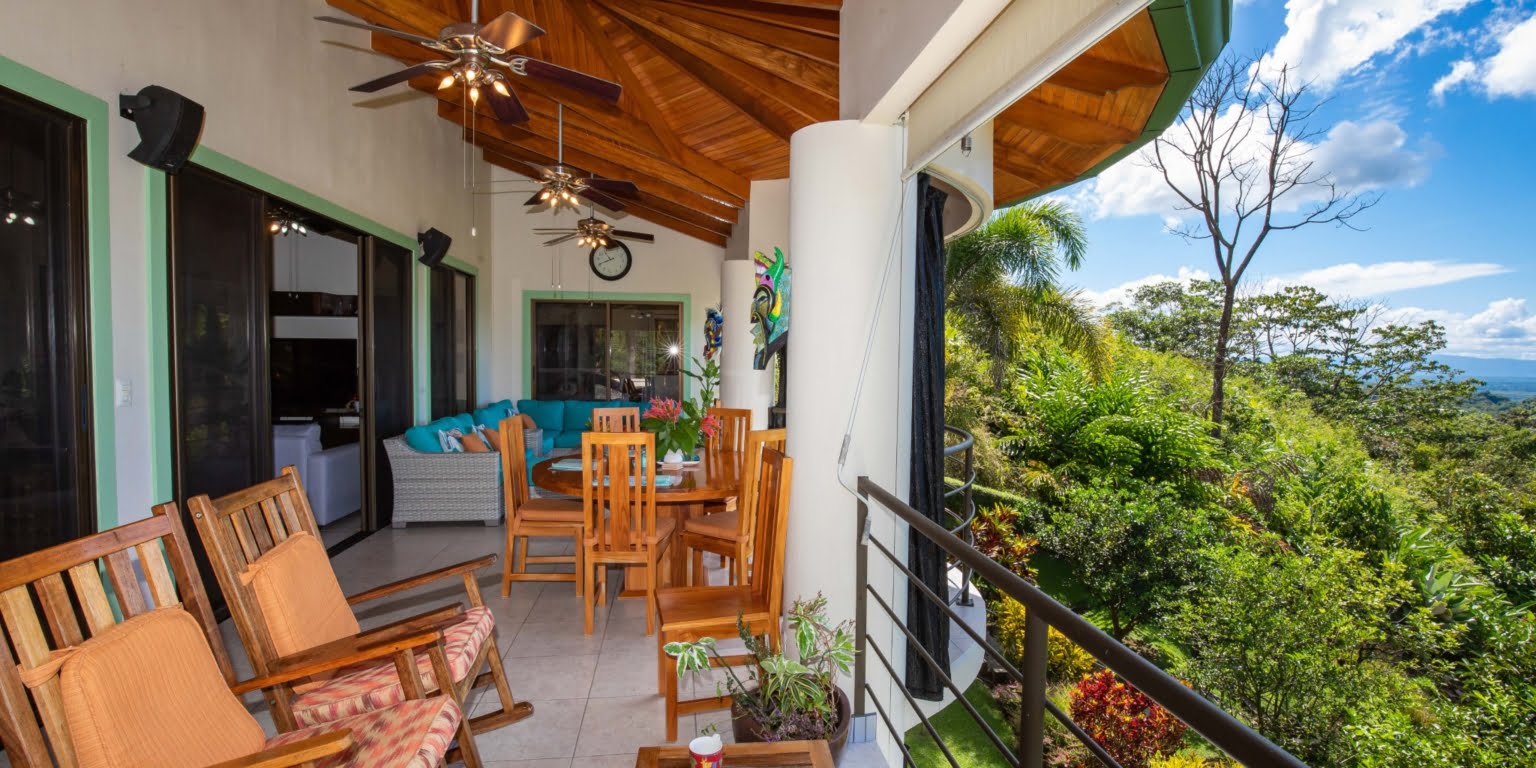 Relaxing & Elegant Beautiful 3-Bedroom Home with Mountain & Ocean Views in Chontales Costa Rica