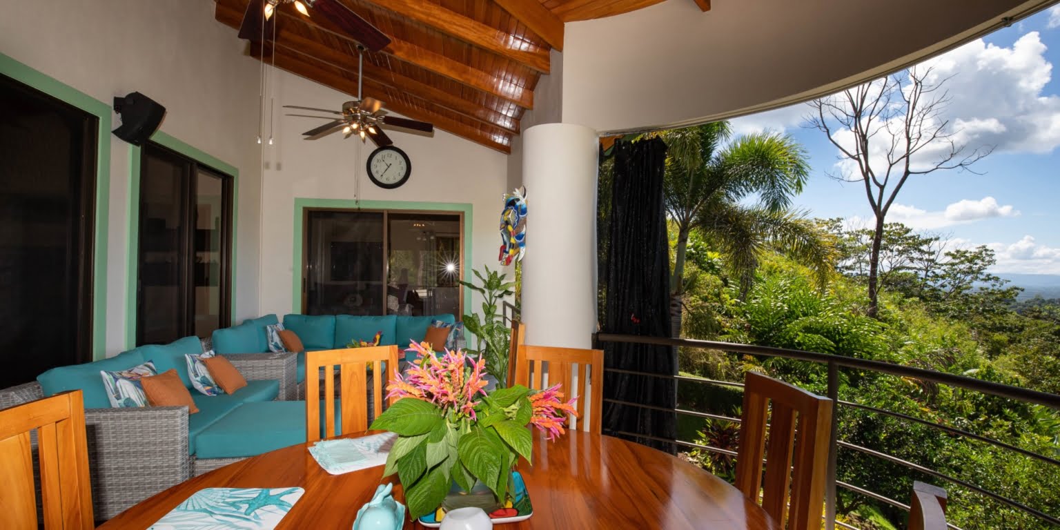 Relaxing & Elegant Beautiful 3-Bedroom Home with Mountain & Ocean Views in Chontales Costa Rica