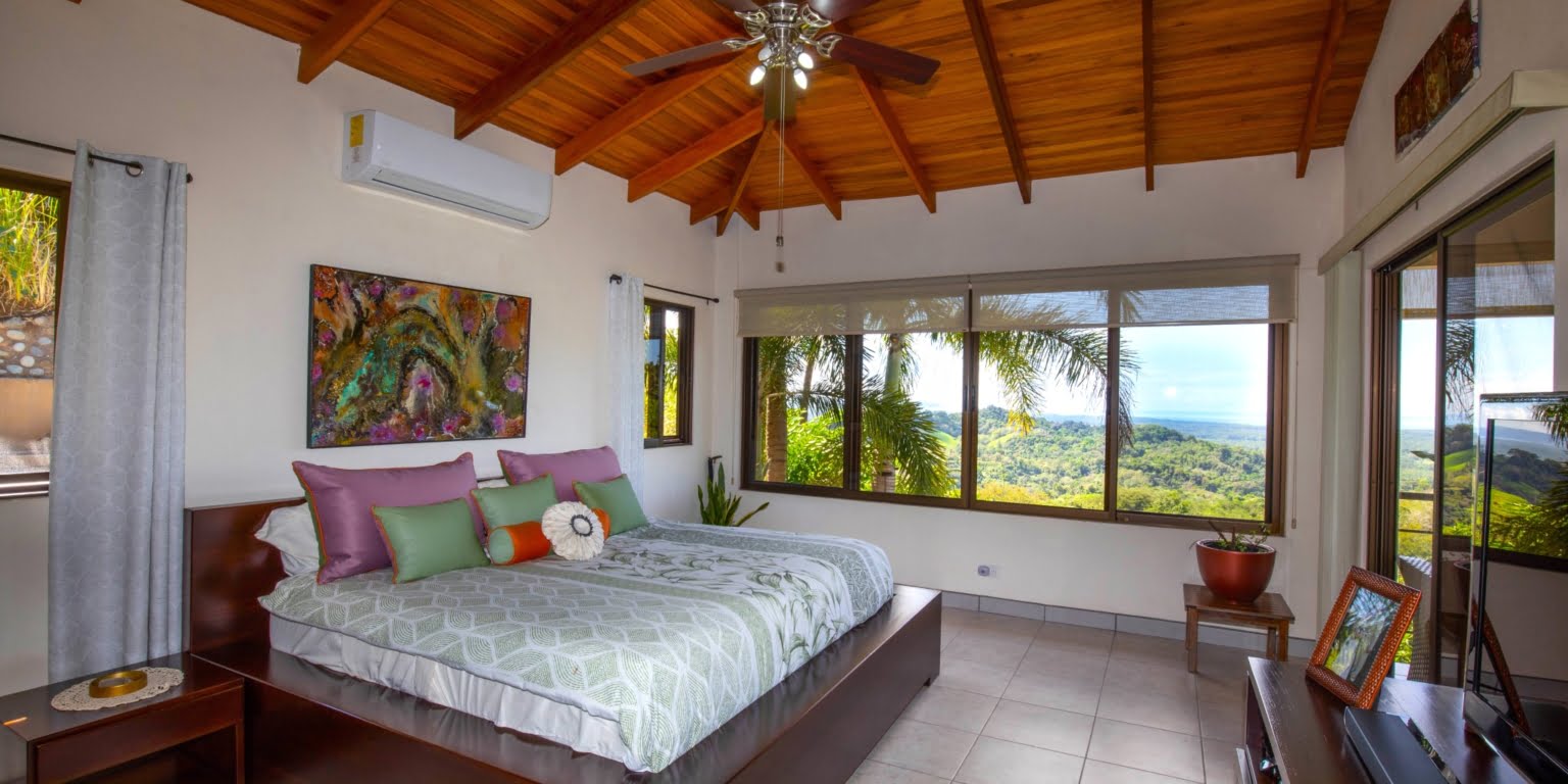 Relaxing & Elegant Beautiful 3-Bedroom Home with Mountain & Ocean Views in Chontales Costa Rica