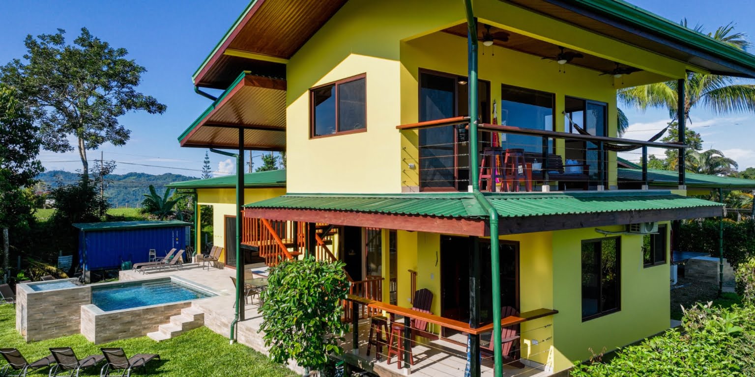 Amazing Views from this 5-Bedroom Home with Pool, 3 Kitchens, Multiple Living Spaces, Amazing Views & Easy Access in Platanillo above Dominical Costa Rica Amazing Views from this 5-Bedroom Home with Pool, 3 Kitchens, Multiple Living Spaces, Amazing Views & Easy Access in Platanillo above Dominical Costa Rica