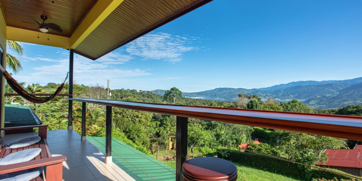 Amazing Views from this 5-Bedroom Home with Pool, 3 Kitchens, Multiple Living Spaces, Amazing Views & Easy Access in Platanillo above Dominical Costa Rica Amazing Views from this 5-Bedroom Home with Pool, 3 Kitchens, Multiple Living Spaces, Amazing Views & Easy Access in Platanillo above Dominical Costa Rica