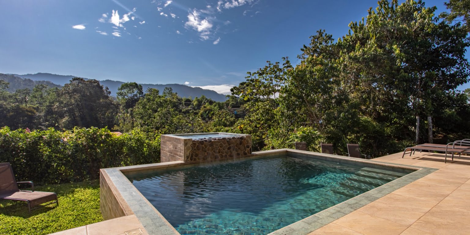 Amazing Views from this 5-Bedroom Home with Pool, 3 Kitchens, Multiple Living Spaces, Amazing Views & Easy Access in Platanillo above Dominical Costa Rica Amazing Views from this 5-Bedroom Home with Pool, 3 Kitchens, Multiple Living Spaces, Amazing Views & Easy Access in Platanillo above Dominical Costa Rica