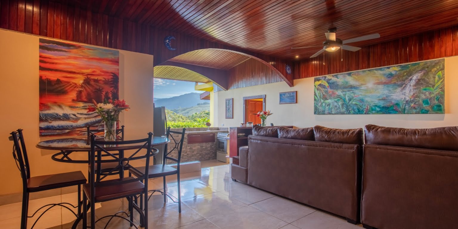 Amazing Views from this 5-Bedroom Home with Pool, 3 Kitchens, Multiple Living Spaces, Amazing Views & Easy Access in Platanillo above Dominical Costa Rica Amazing Views from this 5-Bedroom Home with Pool, 3 Kitchens, Multiple Living Spaces, Amazing Views & Easy Access in Platanillo above Dominical Costa Rica