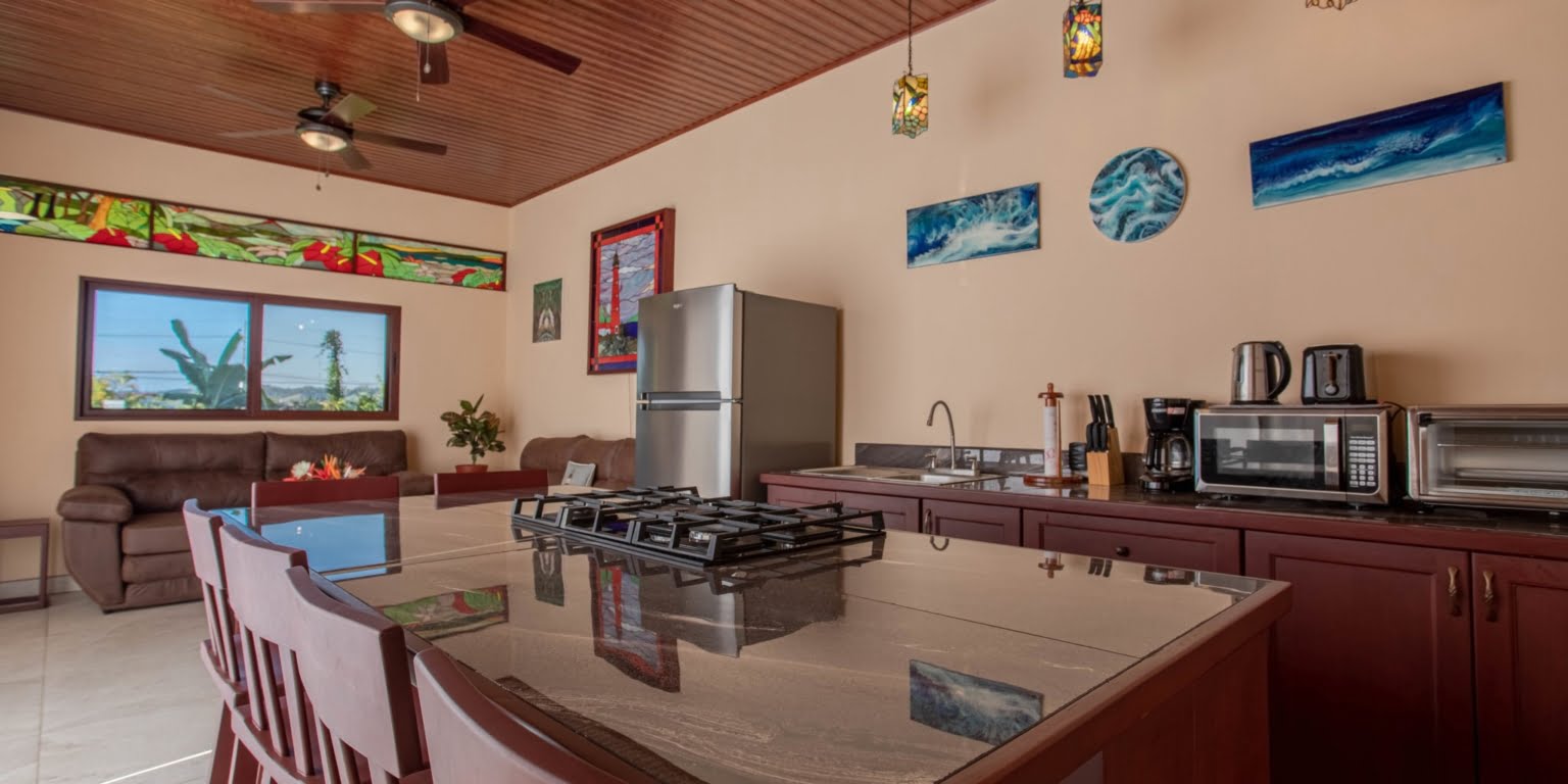 Amazing Views from this 5-Bedroom Home with Pool, 3 Kitchens, Multiple Living Spaces, Amazing Views & Easy Access in Platanillo above Dominical Costa Rica Amazing Views from this 5-Bedroom Home with Pool, 3 Kitchens, Multiple Living Spaces, Amazing Views & Easy Access in Platanillo above Dominical Costa Rica