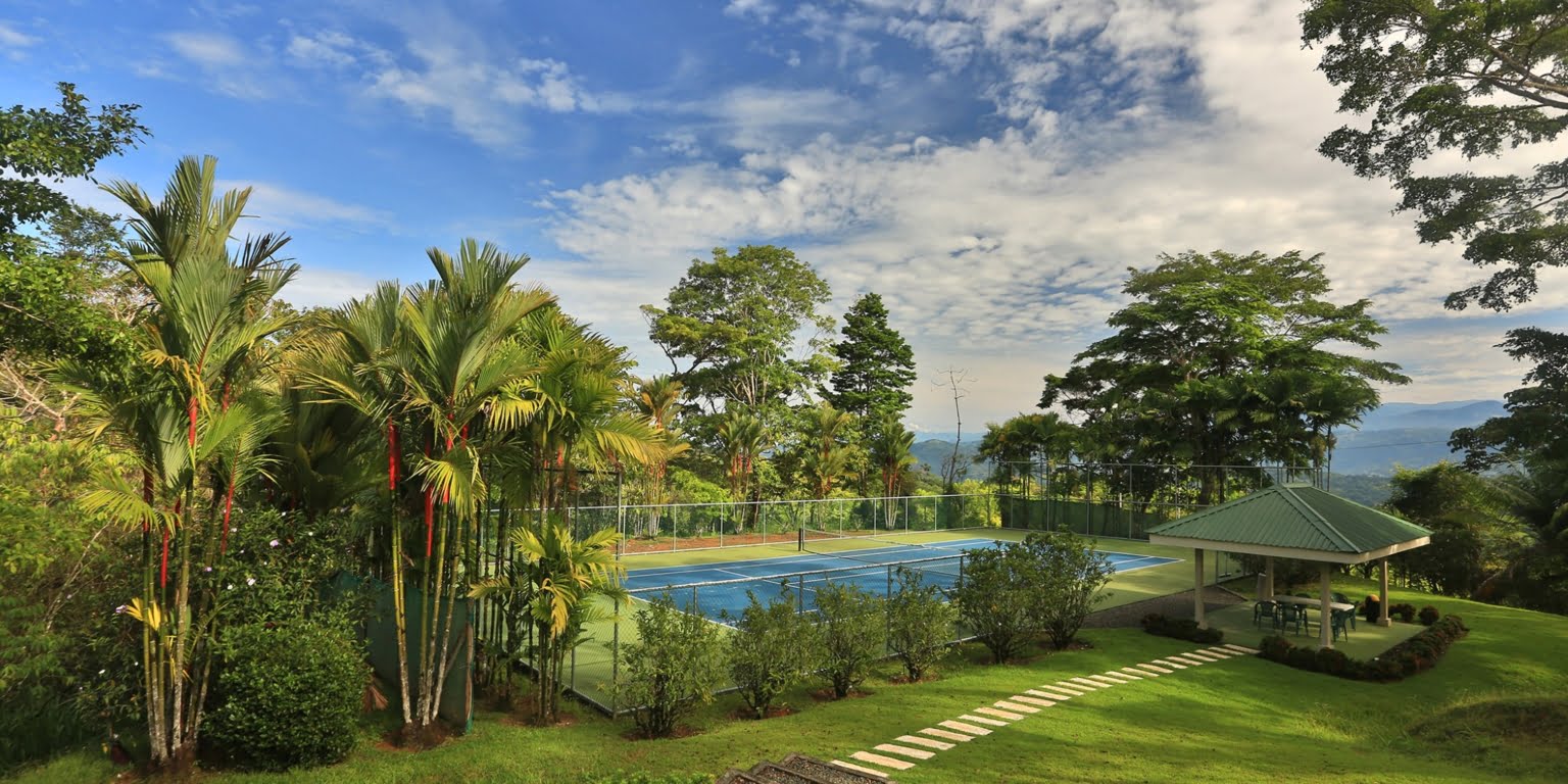 Stunning 4-Bedroom Luxury Home with Incredible Outdoor Space including Whale Tail View, Firepit & Infinity Pool in Costa Verde Estates above Dominicalito Costa Rica