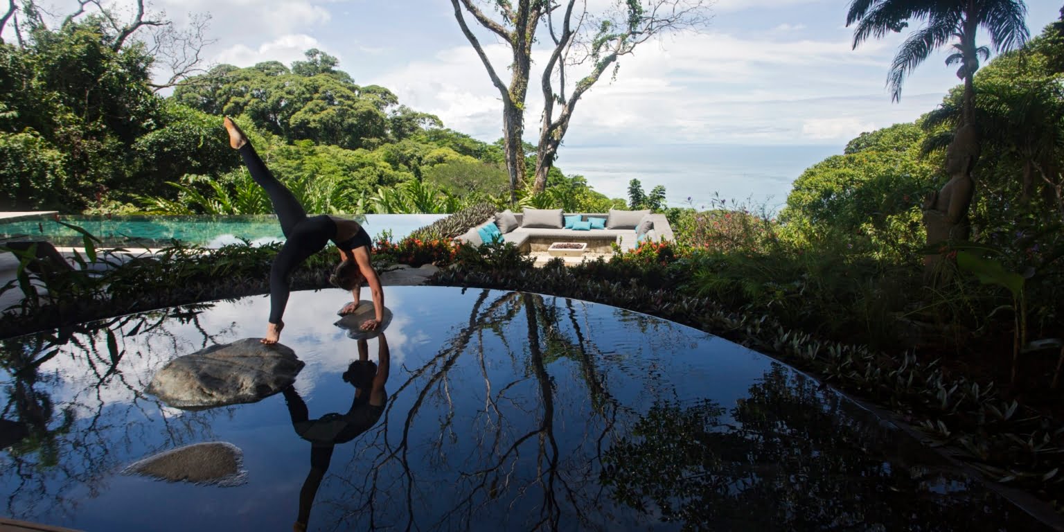 Stunning 4-Bedroom Luxury Home with Incredible Outdoor Space including Whale Tail View, Firepit & Infinity Pool in Costa Verde Estates above Dominicalito Costa Rica