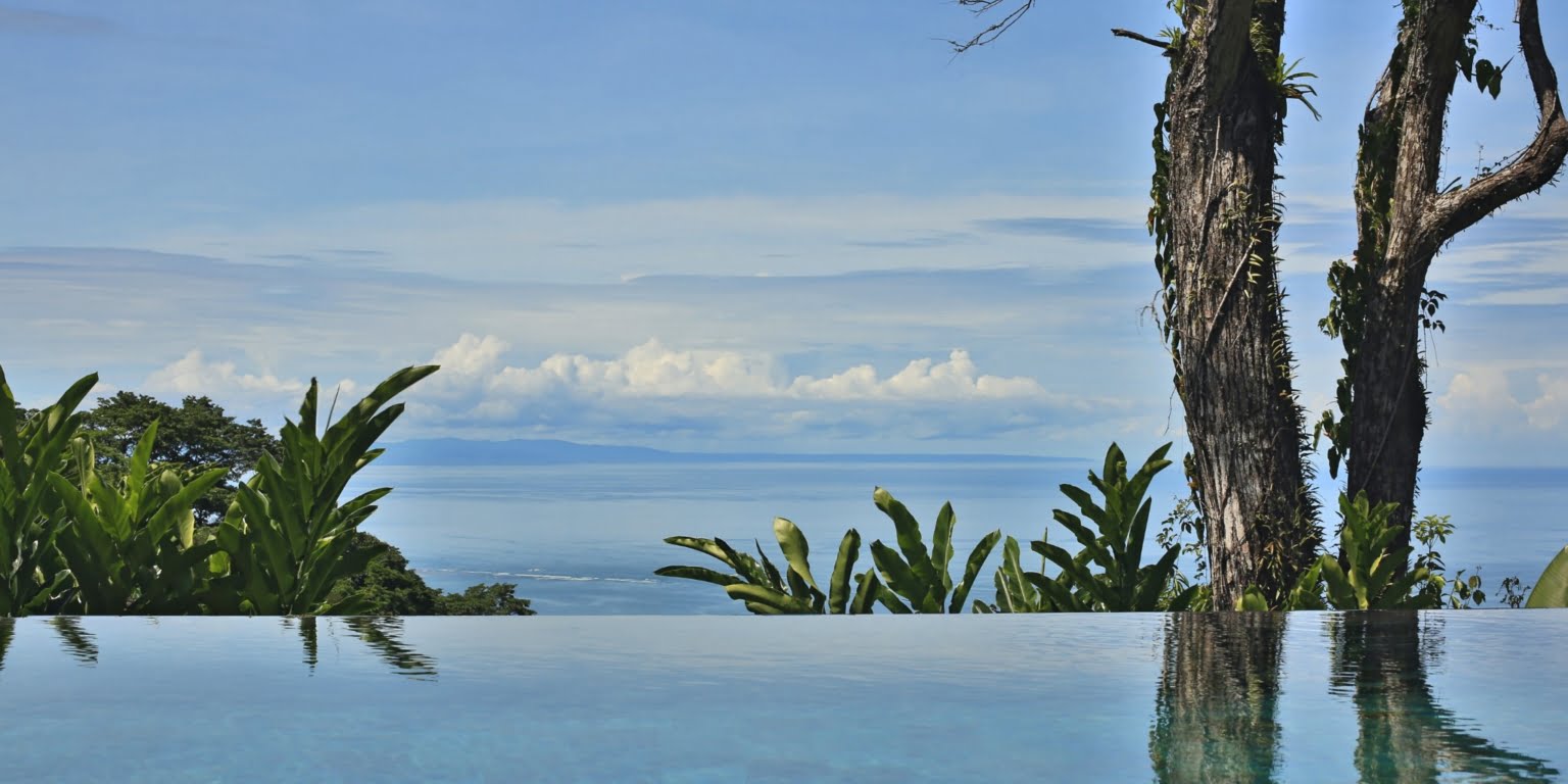 Stunning 4-Bedroom Luxury Home with Incredible Outdoor Space including Whale Tail View, Firepit & Infinity Pool in Costa Verde Estates above Dominicalito Costa Rica
