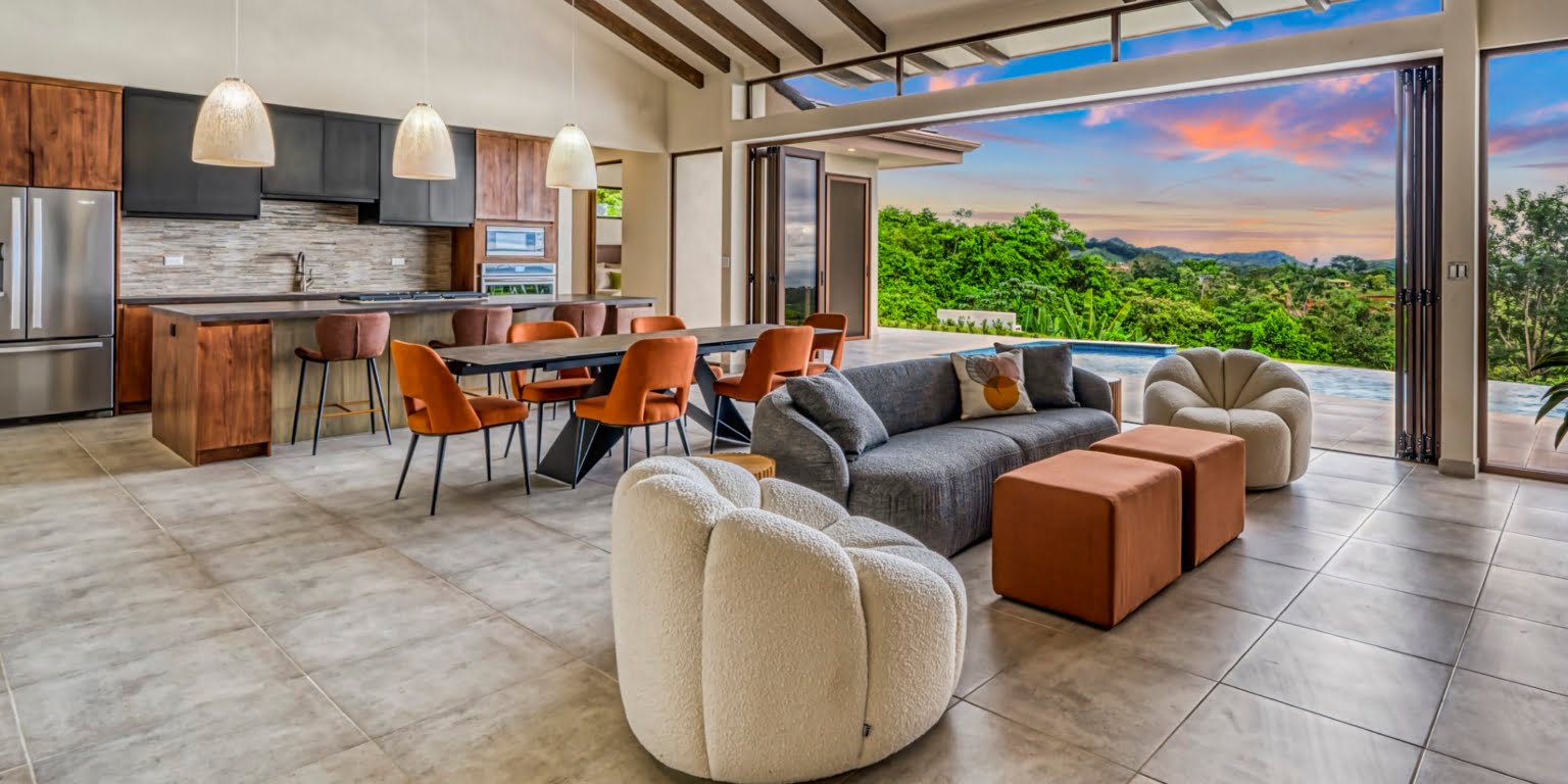 Stunning Brand New Luxury Ocean View 3-Bedroom Home with High-End Finishes in Ojochal Costa Rica Stunning Brand New Luxury Ocean View 3-Bedroom Home with High-End Finishes in Ojochal Costa Rica