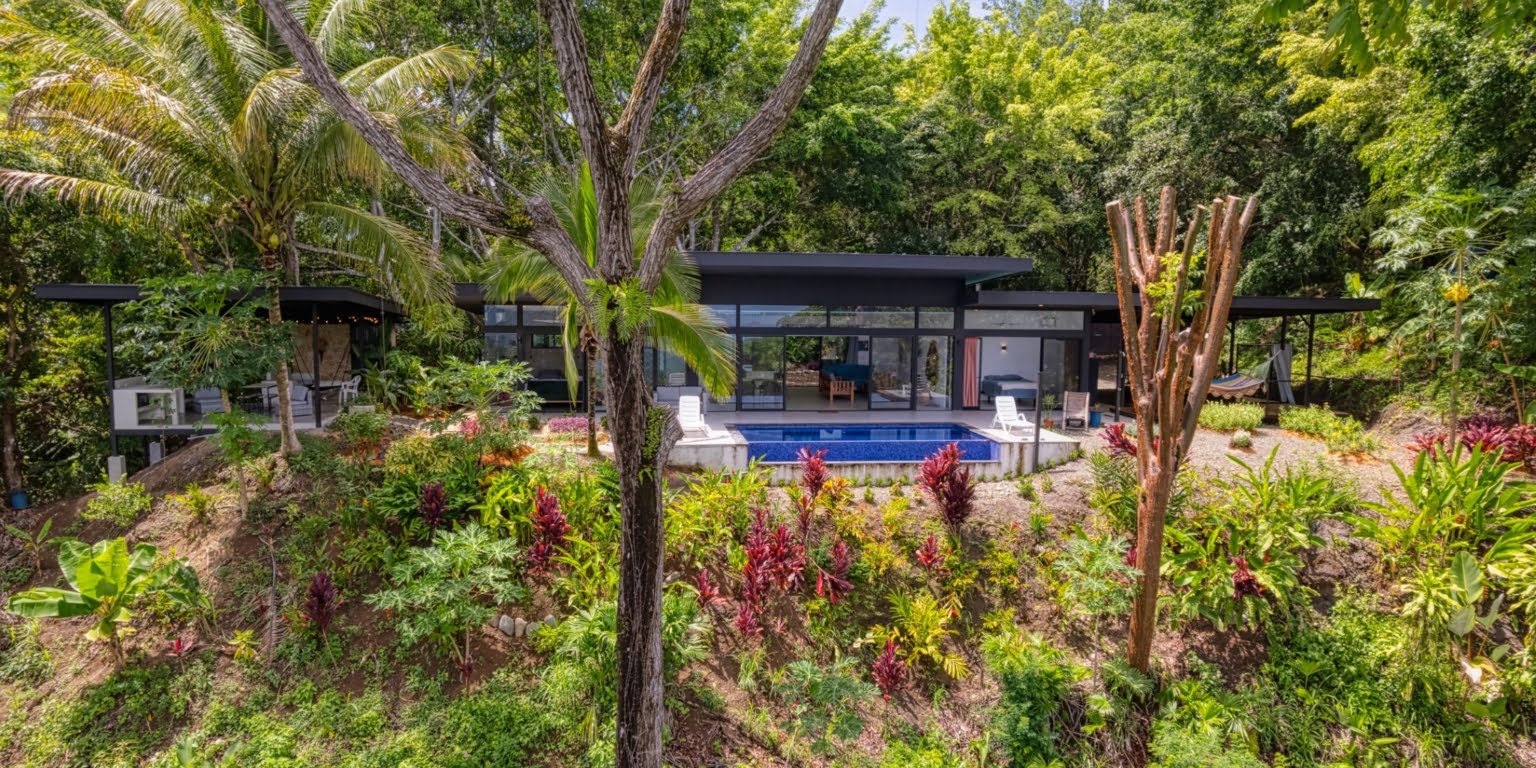 Stunning Brand New Luxury Ocean View 3-Bedroom Home with High-End Finishes in Ojochal Costa Rica