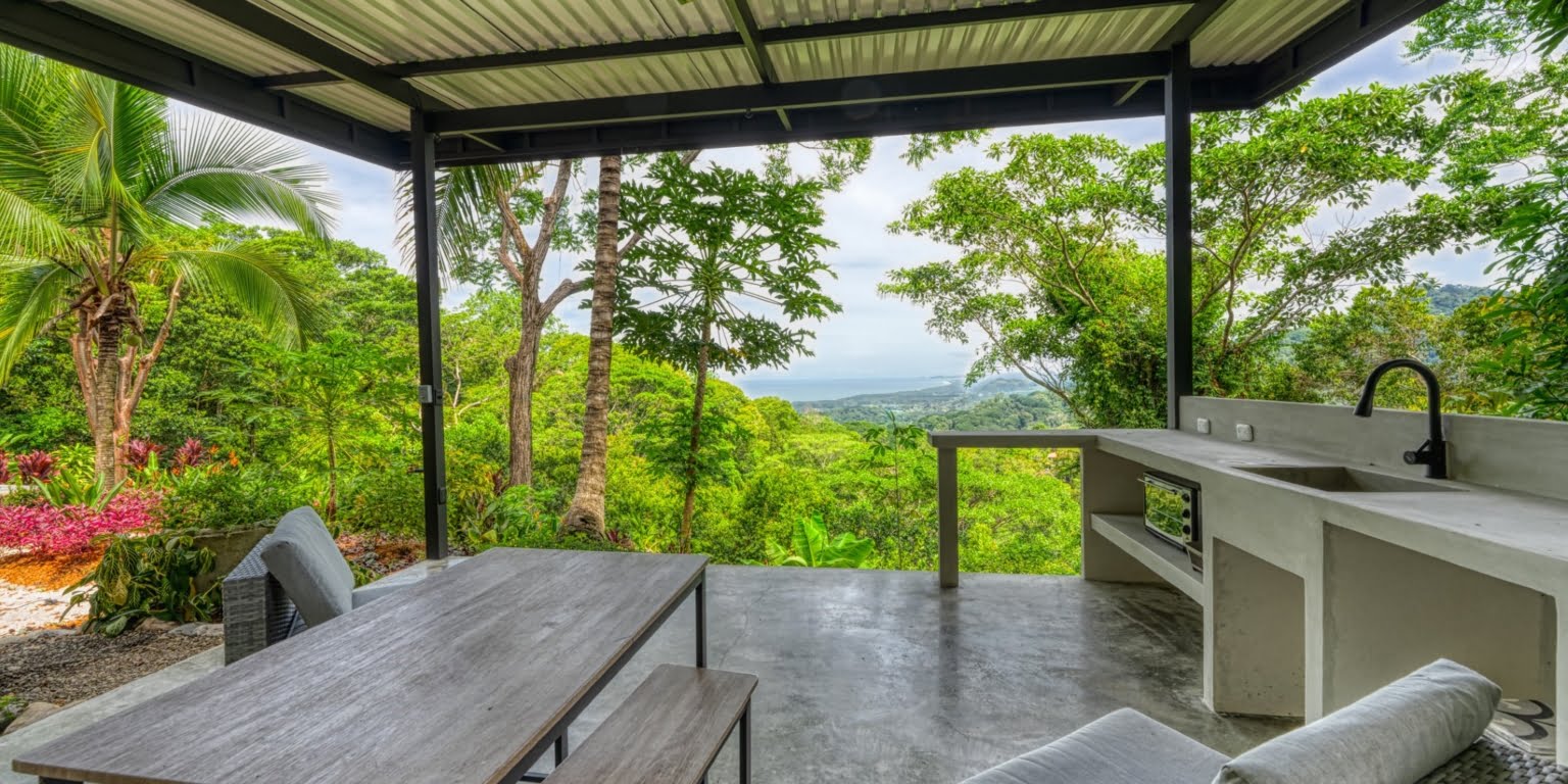 Stunning Brand New Luxury Ocean View 3-Bedroom Home with High-End Finishes in Ojochal Costa Rica