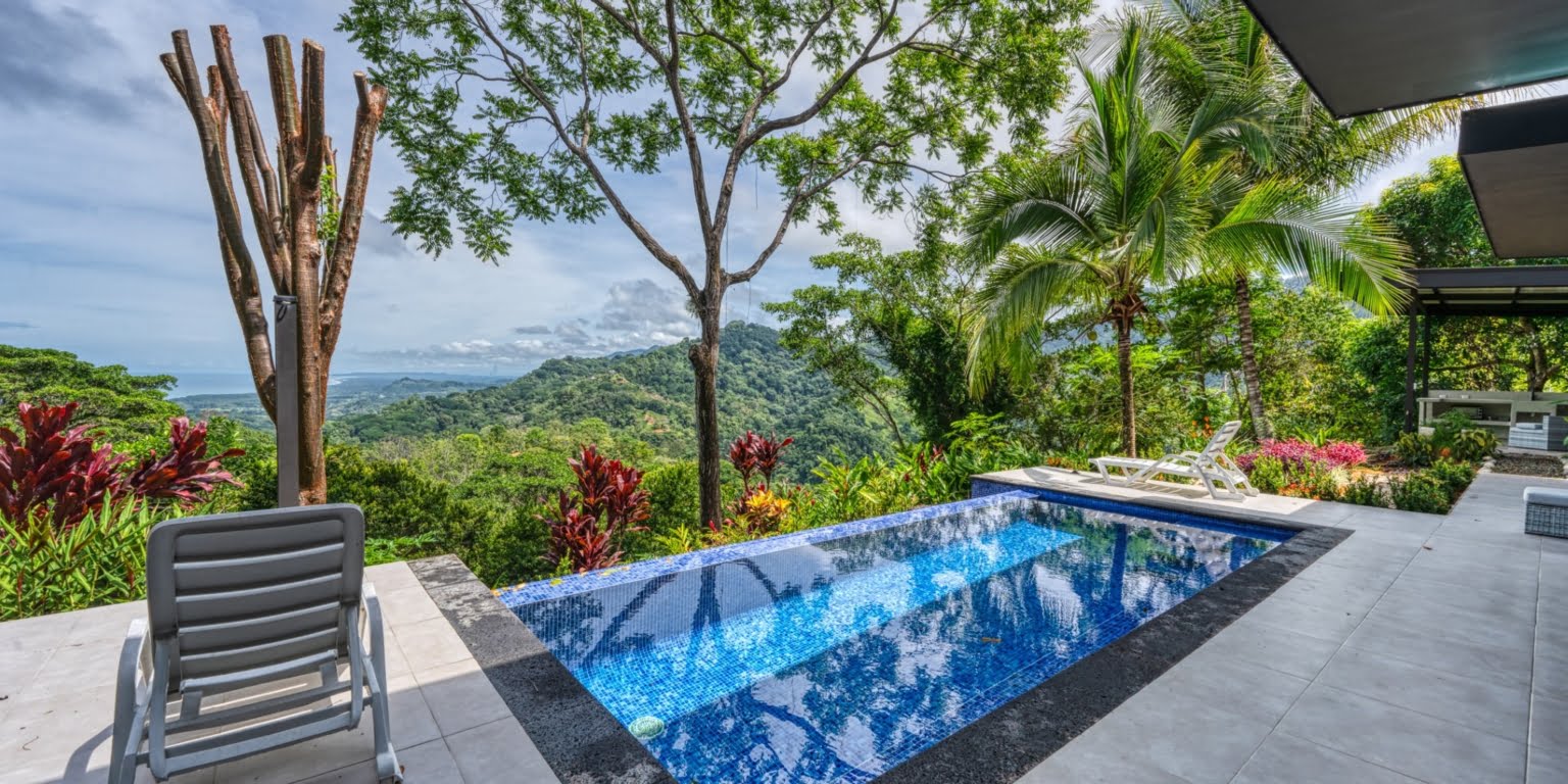 Stunning Brand New Luxury Ocean View 3-Bedroom Home with High-End Finishes in Ojochal Costa Rica