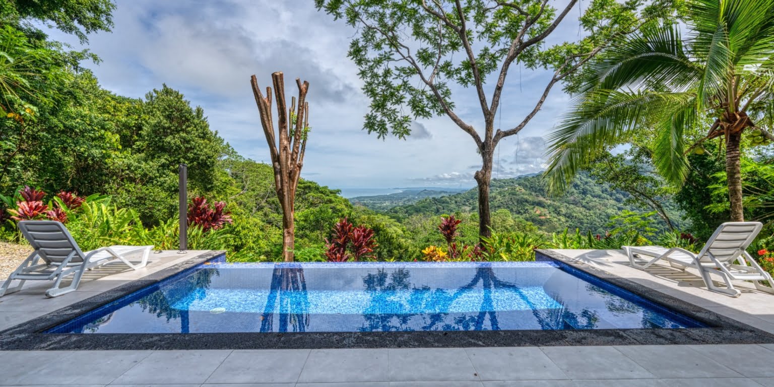 Stunning Brand New Luxury Ocean View 3-Bedroom Home with High-End Finishes in Ojochal Costa Rica